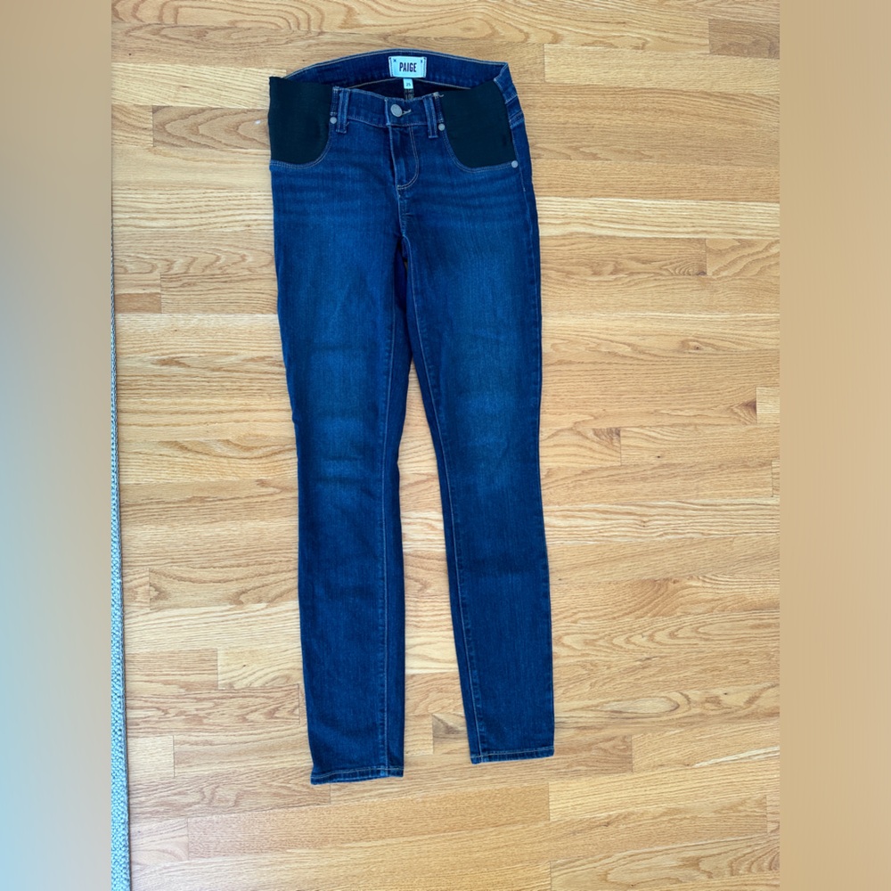 Verdugo Ultra Skinny Blue Maternity Jeans